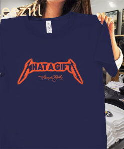 What a Gift San Francisco Text Shirt - Harrison Bader Legend Tees