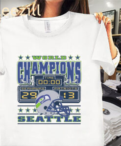 World Champions Seattle Scoreboard Shirt