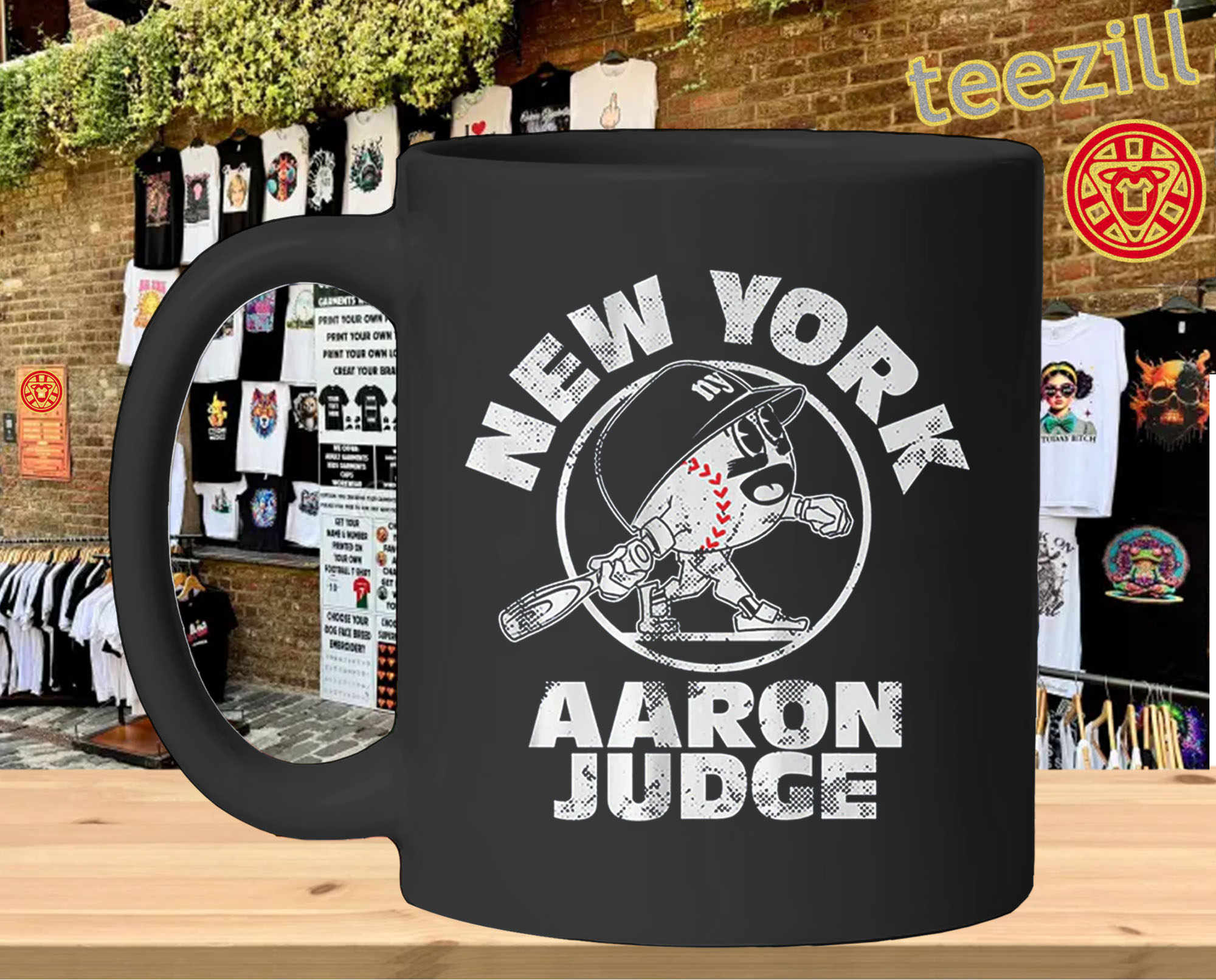 Aaron Judge Baseball Buddies Mug Design