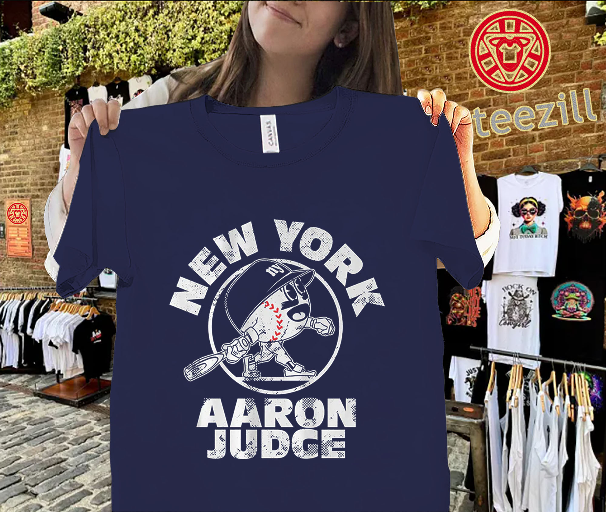 Aaron Judge Baseball Buddies Uniex Shirt