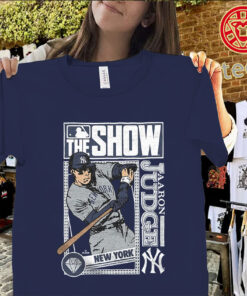 Aaron Judge Yankees Shirt – NY Baseball Gaming Tee The Show Style Uniex Shirt