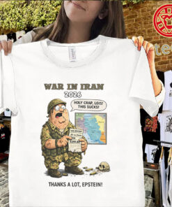 Absurdist Meme Shirt – War 2026 Thanks A Lot Graphic Tee