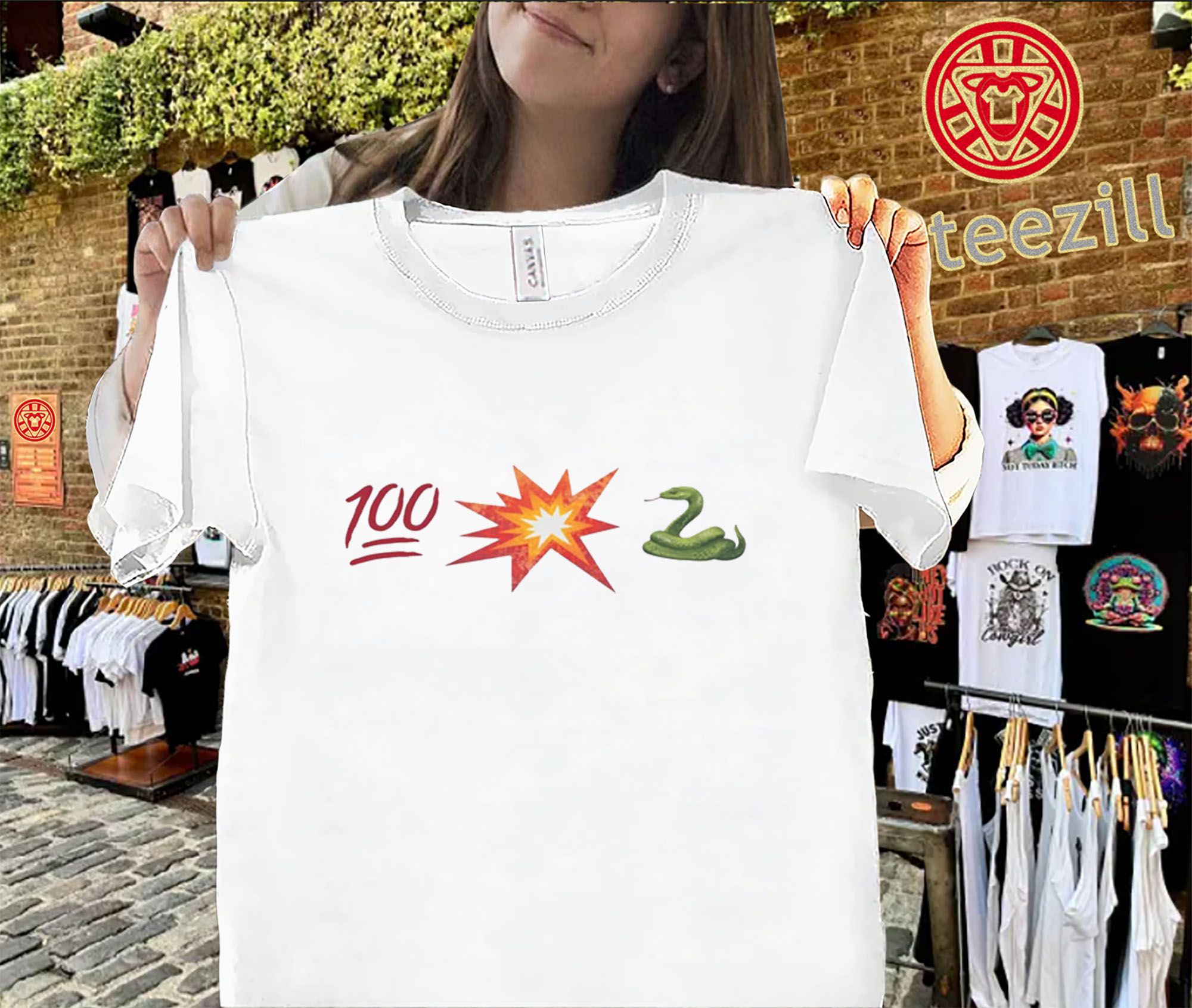 A’ja Wilson Custom Emoji Classic Shirt