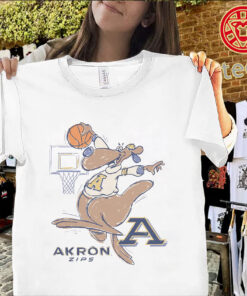 Akron Zips Basketball Championships 2026 Cartoon Fan Tee