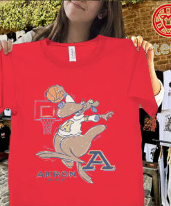 Akron Zips Basketball Championships 2026 Cartoon Fan Tee Uniex Shirt