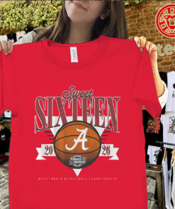 Alabama Crimson Tide WBB Sweet Sixteen 2026 Shirt – March Madness