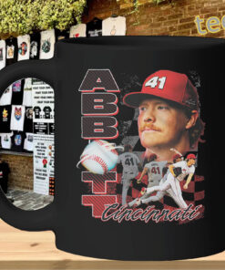 Andrew Abbott Reds Shirt – Start Your Engine Baseball Racing Tee Mug Design