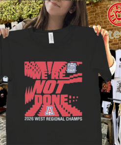 Arizona Wildcats 2026 Champions Shirt – We’re Not Done Tee