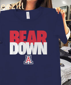 Arizona Wildcats Bear Down Shirt – Game Day Tees