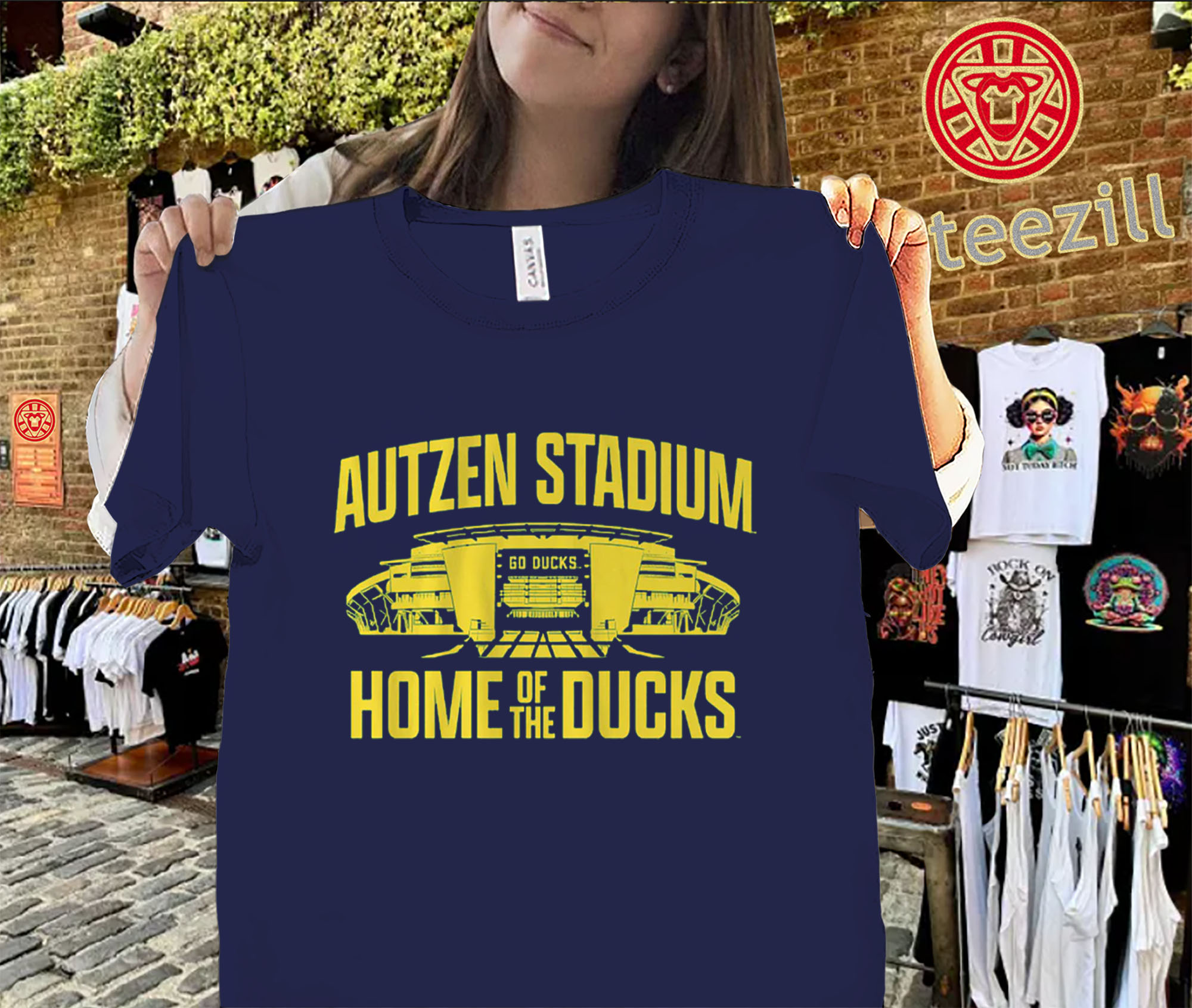 Autzen Stadium Home of the Ducks Shirt – Oregon Football Fan Tees
