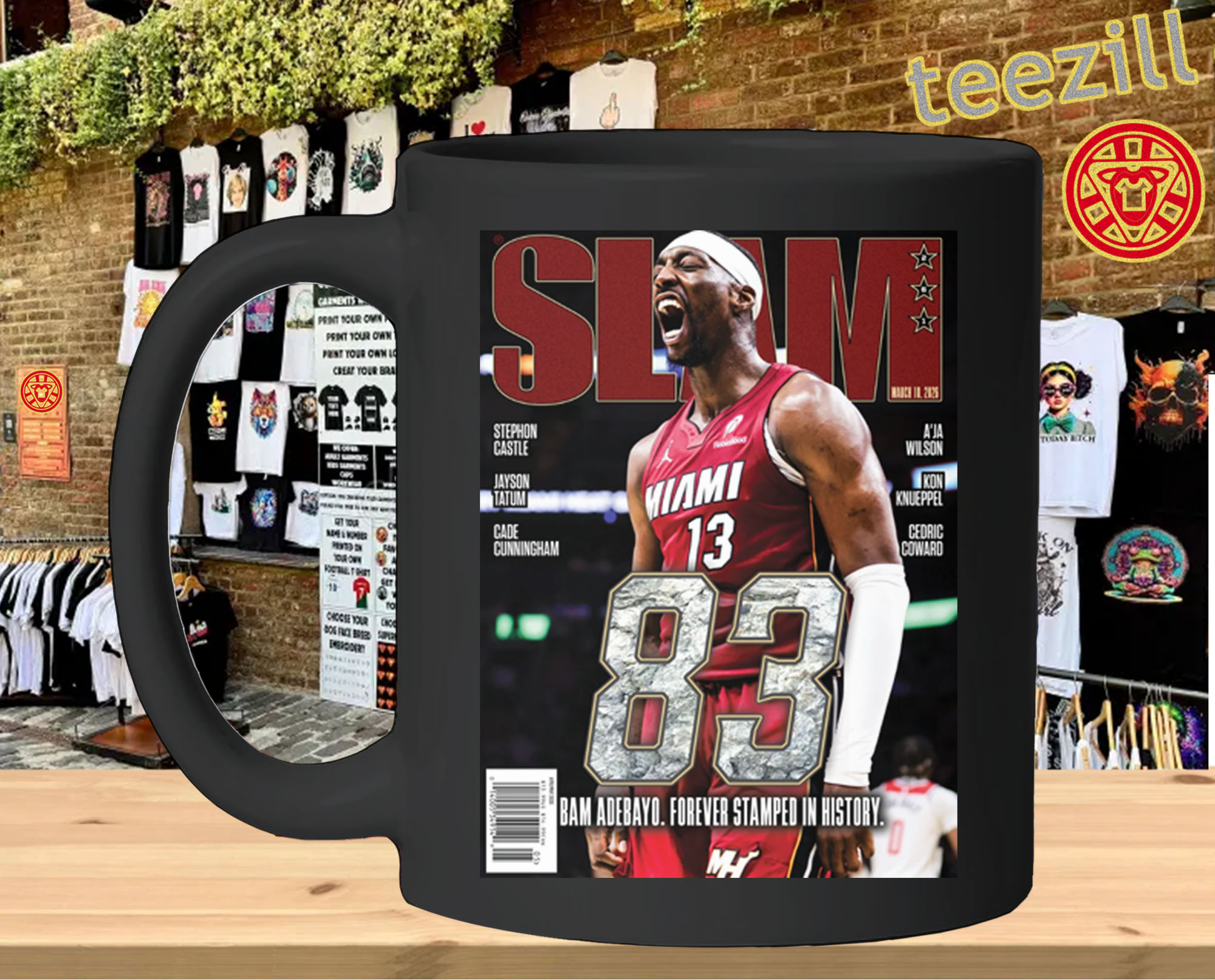 Bam Adebayo 83 Point Legend Mug Design