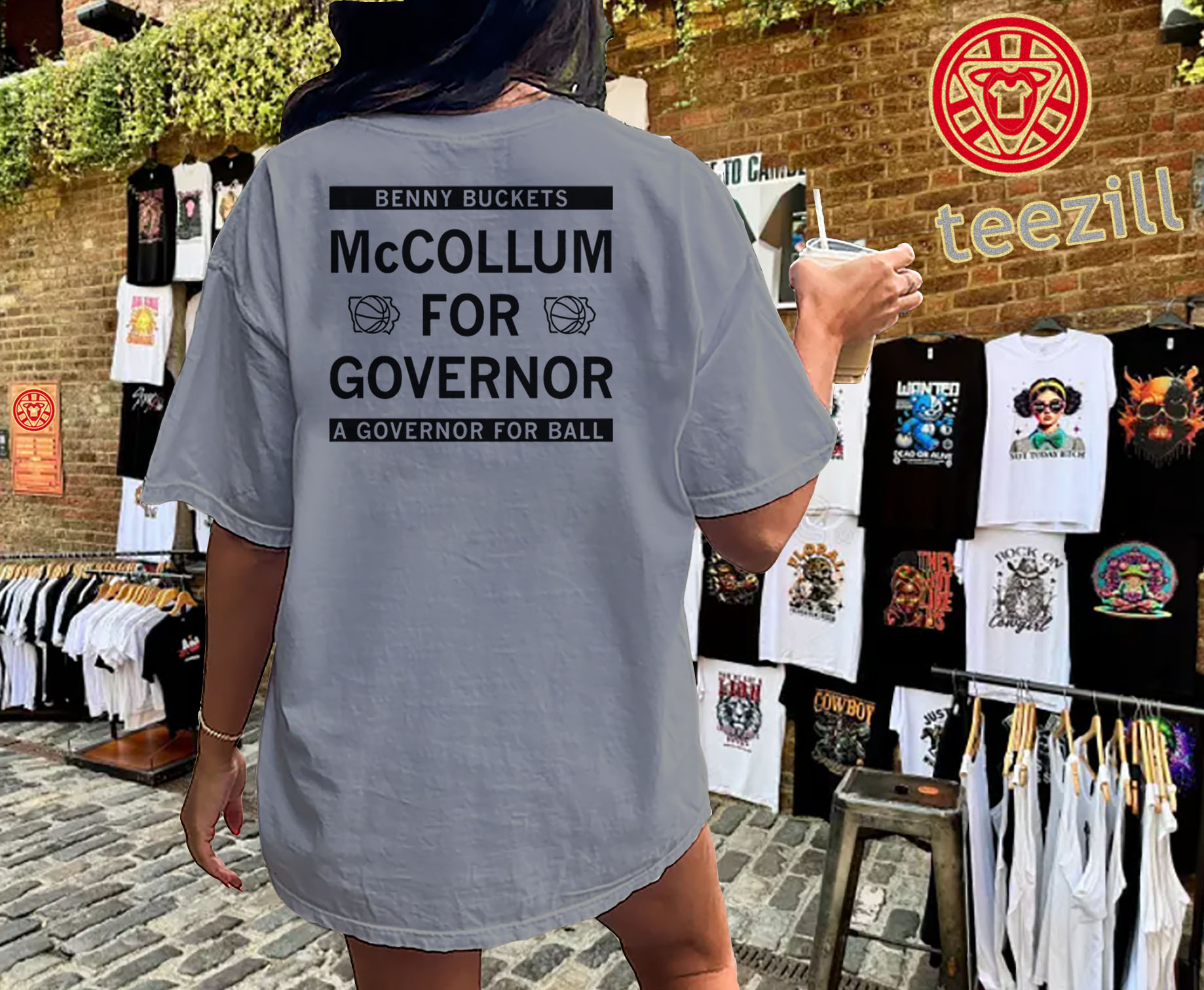 Benny Buckets McCollum For Governor Shirt – Funny Basketball Uniex