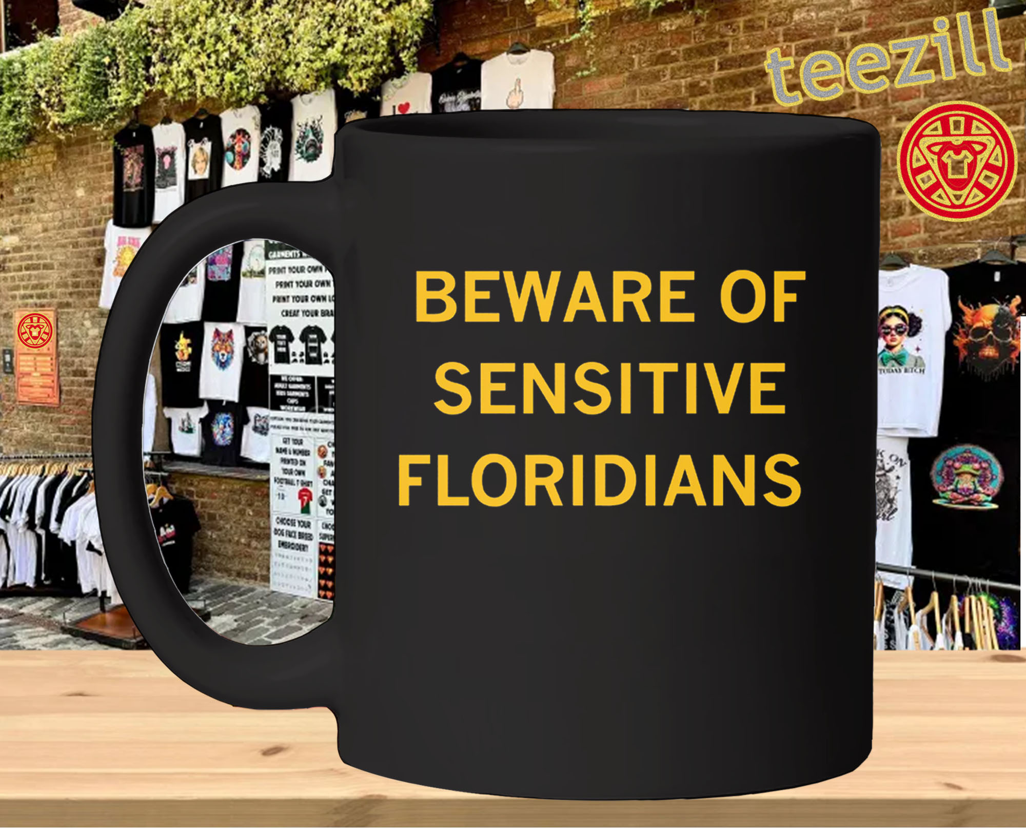 Beware of Sensitive Floridians Shirt – Iowa Basketball Fan Mug