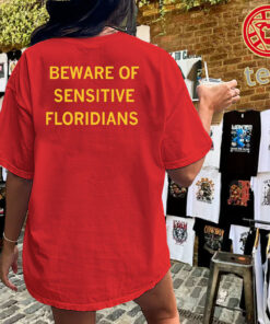 Beware of Sensitive Floridians Shirt – Iowa Basketball Fan Uniex