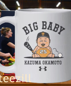 Big Baby Kazuma Okamoto Baseball Meme ShirtsMug