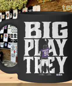 Big Play Trey Hendrickson Baltimore Football Fan Shirt Mug Design