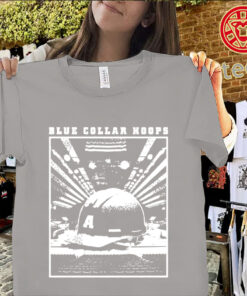 Blue Collar Hoops Baseball Shirt – Classic Sports Fan Tees