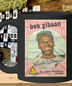 Bob Gibson Rookie Card Shirt – 1959 Topps Cardinals TeeMug