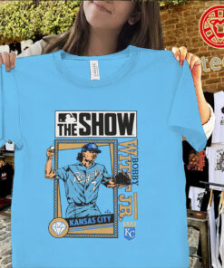 Bobby Witt Jr Royals Shirt – KC Baseball Gaming Tee The Show Style Uniex Shirt