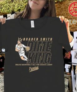 Braden Smith Shirt – Purdue All-Time Assists Record Tee