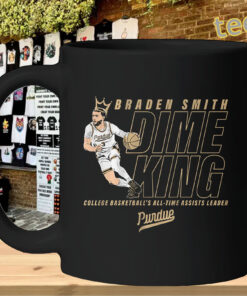 Braden Smith Shirt – Purdue All-Time Assists Record TeeMug Design