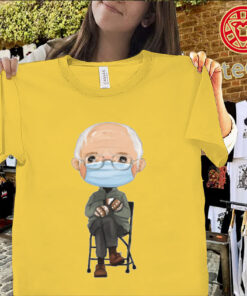 Brown Mittens Meme Shirt – Bernie Sanders Cozy Winter Graphic Tee Uniex Shirt