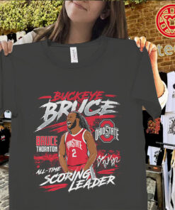 Bruce Thornton Ohio State Basketball Shirt – All-Time Leading Scorer Fan Tee