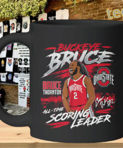 Bruce Thornton Ohio State Basketball Shirt – All-Time Leading Scorer Fan TeeMug