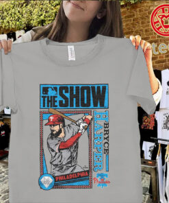 Bryce Harper Phillies Shirt – Philadelphia Baseball Gaming Tee The Show InspiredUniex Shirt