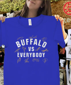 Buffalo Hockey vs Everybody Shirt – Buffalo Sabres Hockey Fan Pride Tee