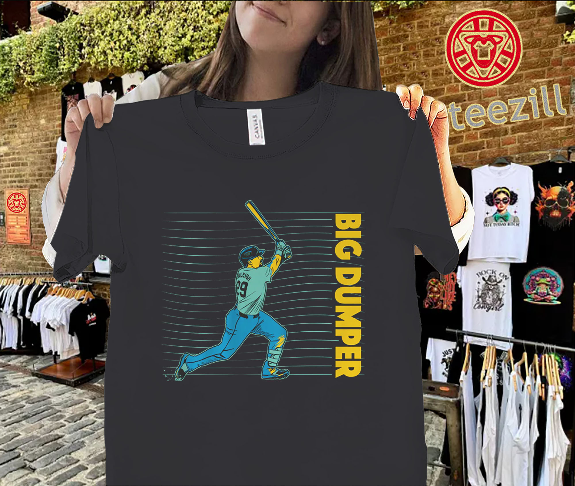 Cal Raleigh Big Dumper Neon Nights Uniex Shirt