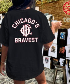 Chicago’s Bravest Fire Dept Style Graphic Tees