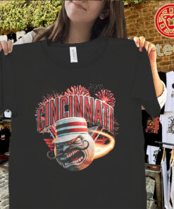 Cincinnati Pillbox Heater Baseball Shirt – Queen City Fan Gear