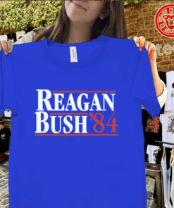 Classic Reagan Bush 84 Tee – Vintage Political Campaign Shirt