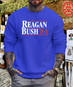 Classic Reagan Bush 84 Tee – Vintage Political Campaign Shirt Sweater