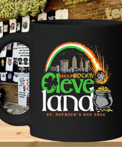 Cleveland Meteor St Patrick’s Day 2026 Lucky Boom Tee Mug Design