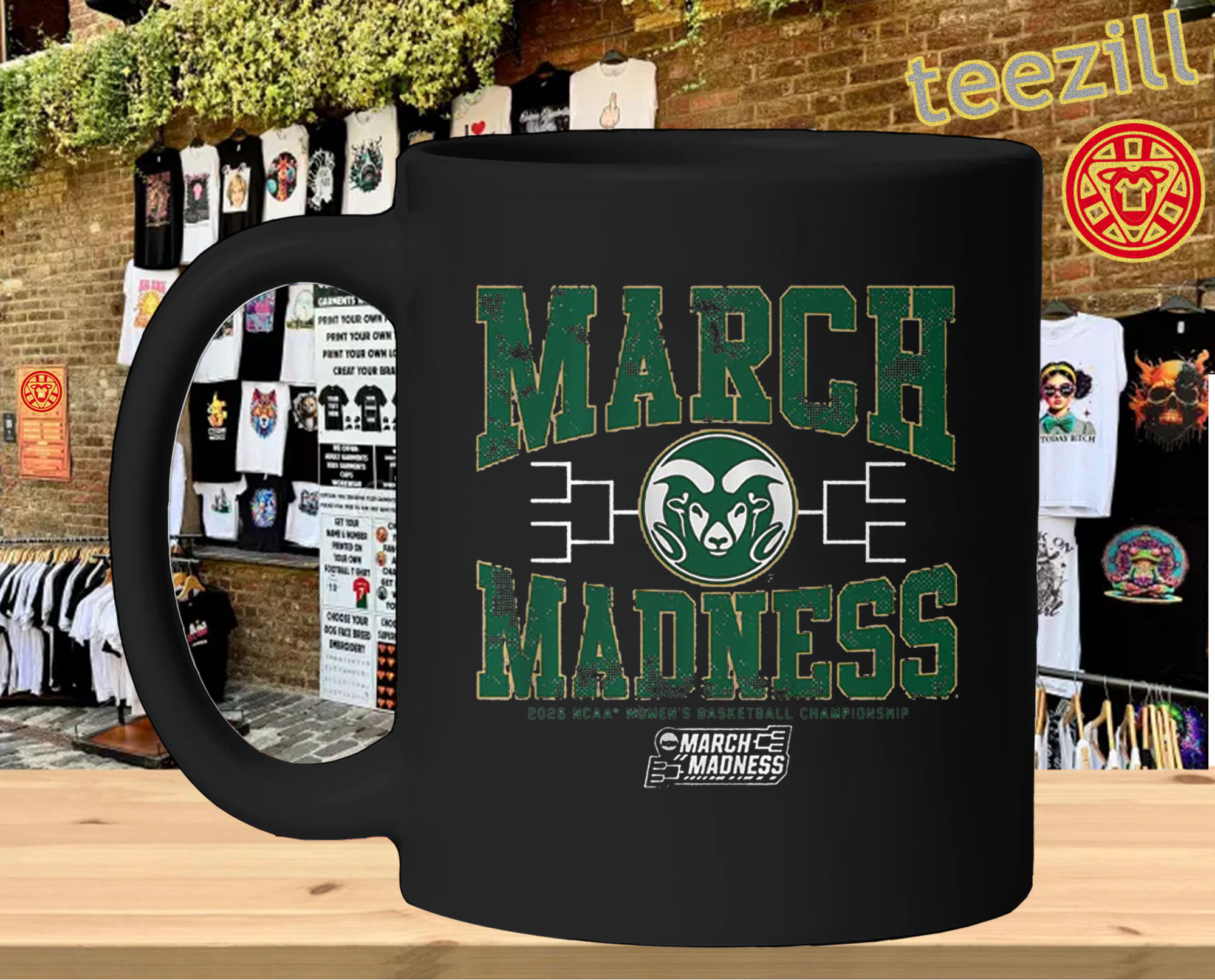 Colorado State Rams 2026 March Madness WBB Mug Design