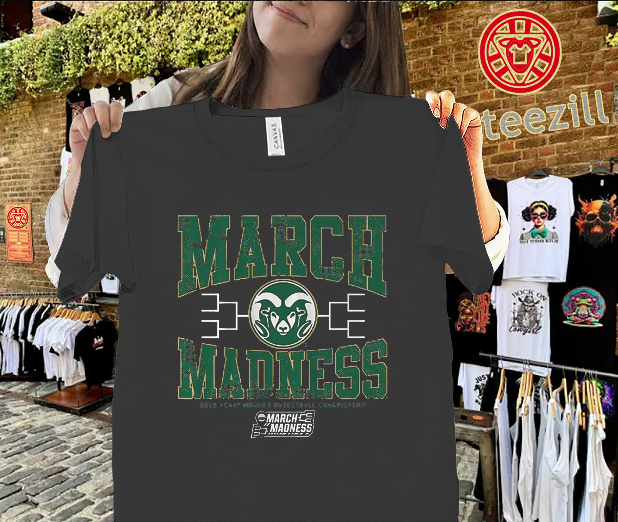 Colorado State Rams 2026 March Madness WBB Uniex Shirt