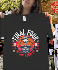 Connecticut Basketball 2026 Final Four Shirt