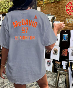 Connor McDavid Edmonton Name & Number Shirt – Hockey Fan Gear Uniex