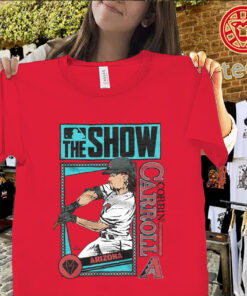 Corbin Carroll Diamondbacks Shirt – Arizona Baseball Gaming Tee The Show Inspired