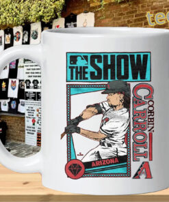 Corbin Carroll Diamondbacks Shirt – Arizona Baseball Gaming Tee The Show InspiredMug Design
