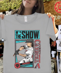 Corbin Carroll Diamondbacks Shirt – Arizona Baseball Gaming Tee The Show InspiredUniex Shirt