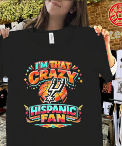 Crazy Hispanic Fan San Antonio Spurs Shirt – Spurs Basketball Tee