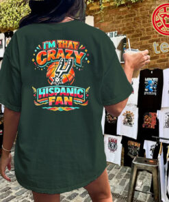 Crazy Hispanic Fan San Antonio Spurs Shirt – Spurs Basketball Tee Uniex