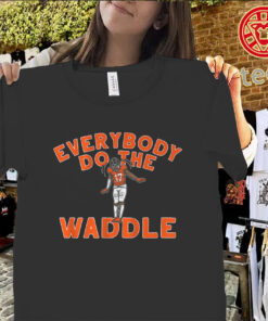 Denver Everybody Do the Waddle Shirt – Jaylen Waddle Fan Graphic Tee