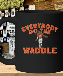 Denver Everybody Do the Waddle Shirt – Jaylen Waddle Fan Graphic TeeMug Design