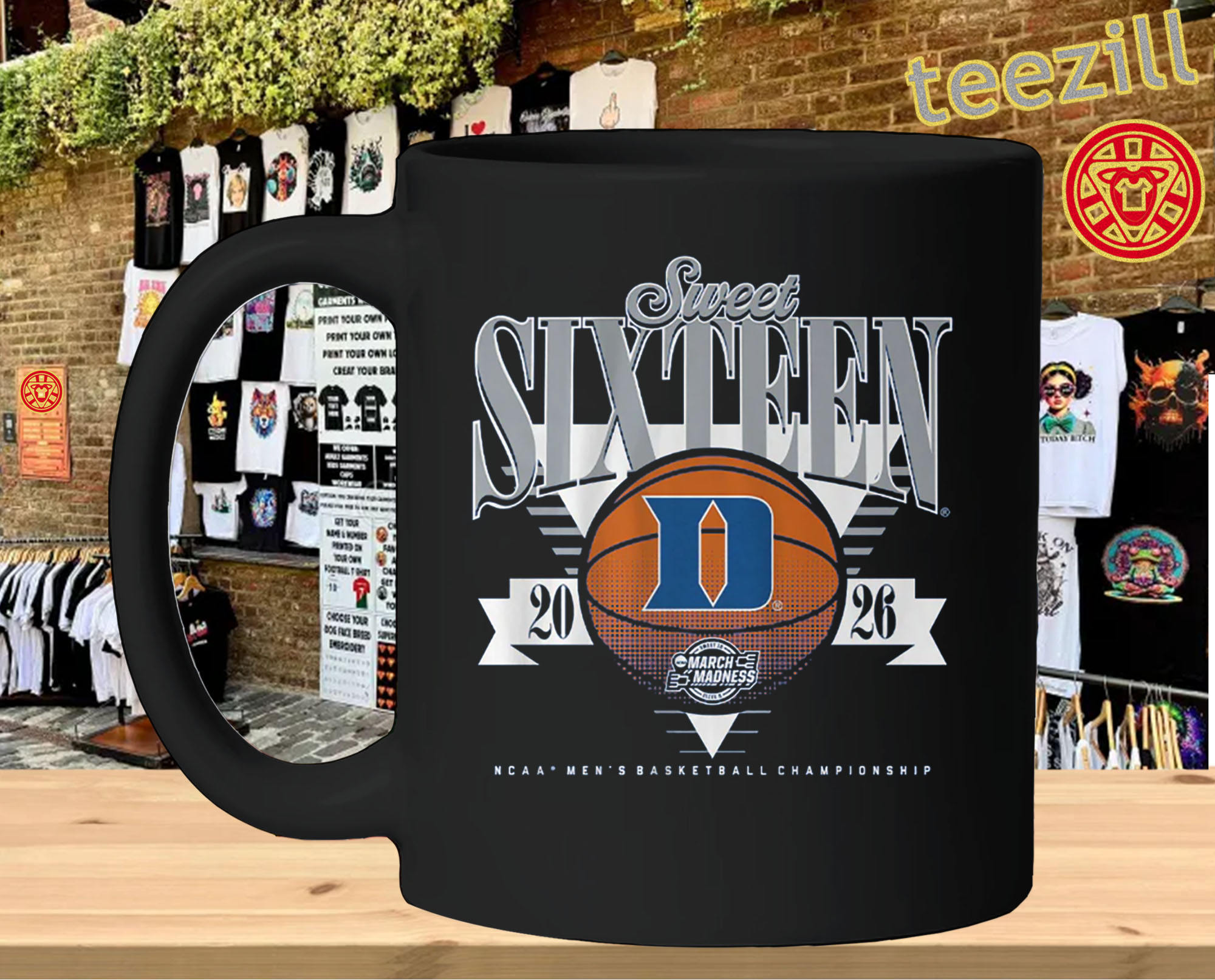 Duke Blue Devils 2026 Sweet Sixteen Shirt - March Madness Mug