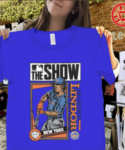 Francisco Lindor Mets Shirt – New York Baseball Gaming Tee The Show Inspired