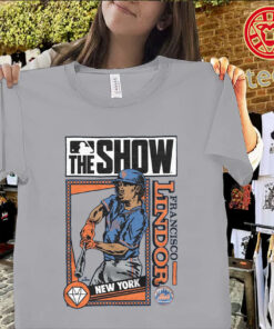 Francisco Lindor Mets Shirt – New York Baseball Gaming Tee The Show Inspired Uniex Shirt